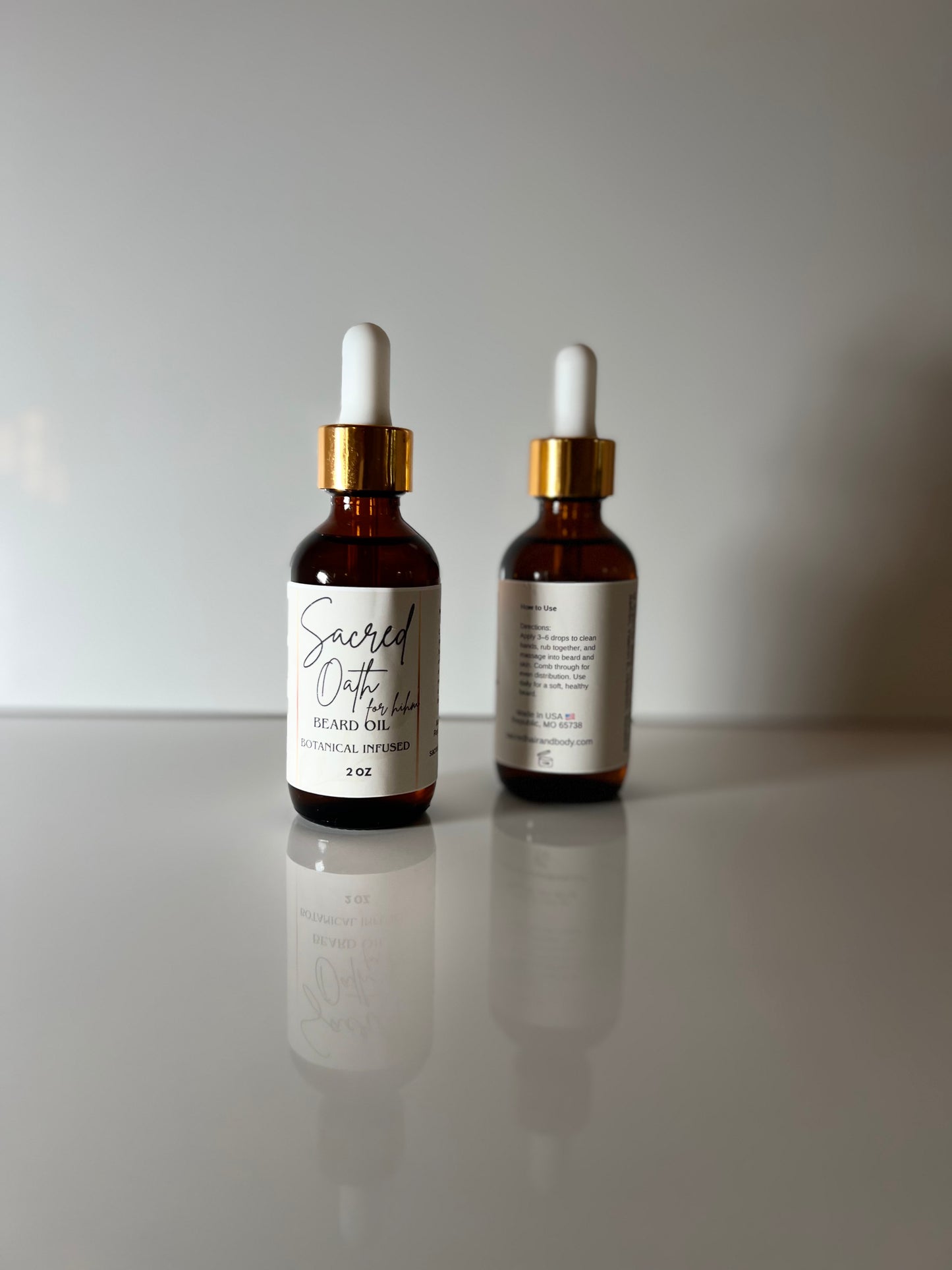 Sacred Oath for him Beard Serum 2-oz