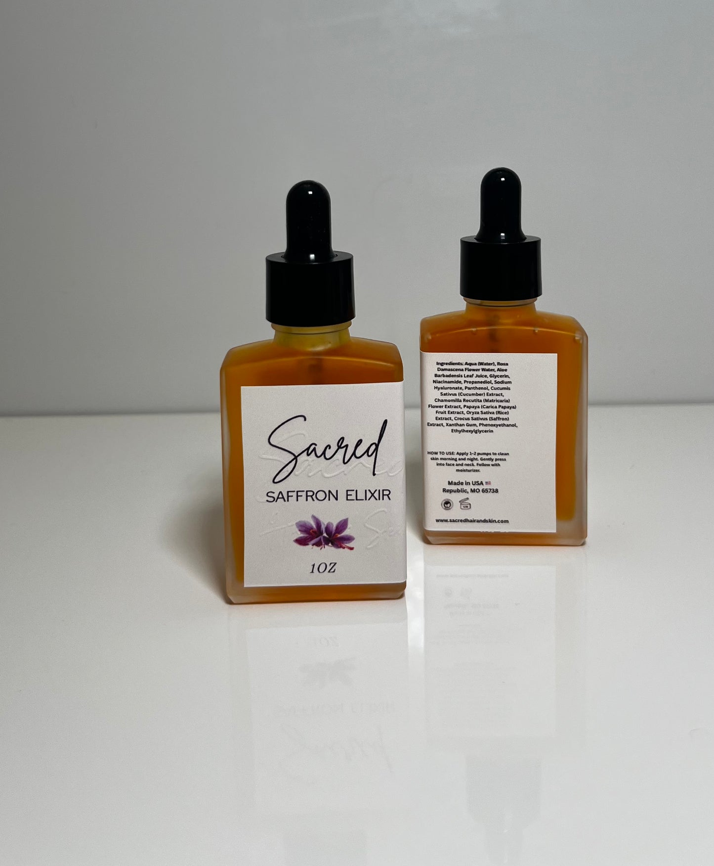 Sacred Saffron Elixir — 1 oz