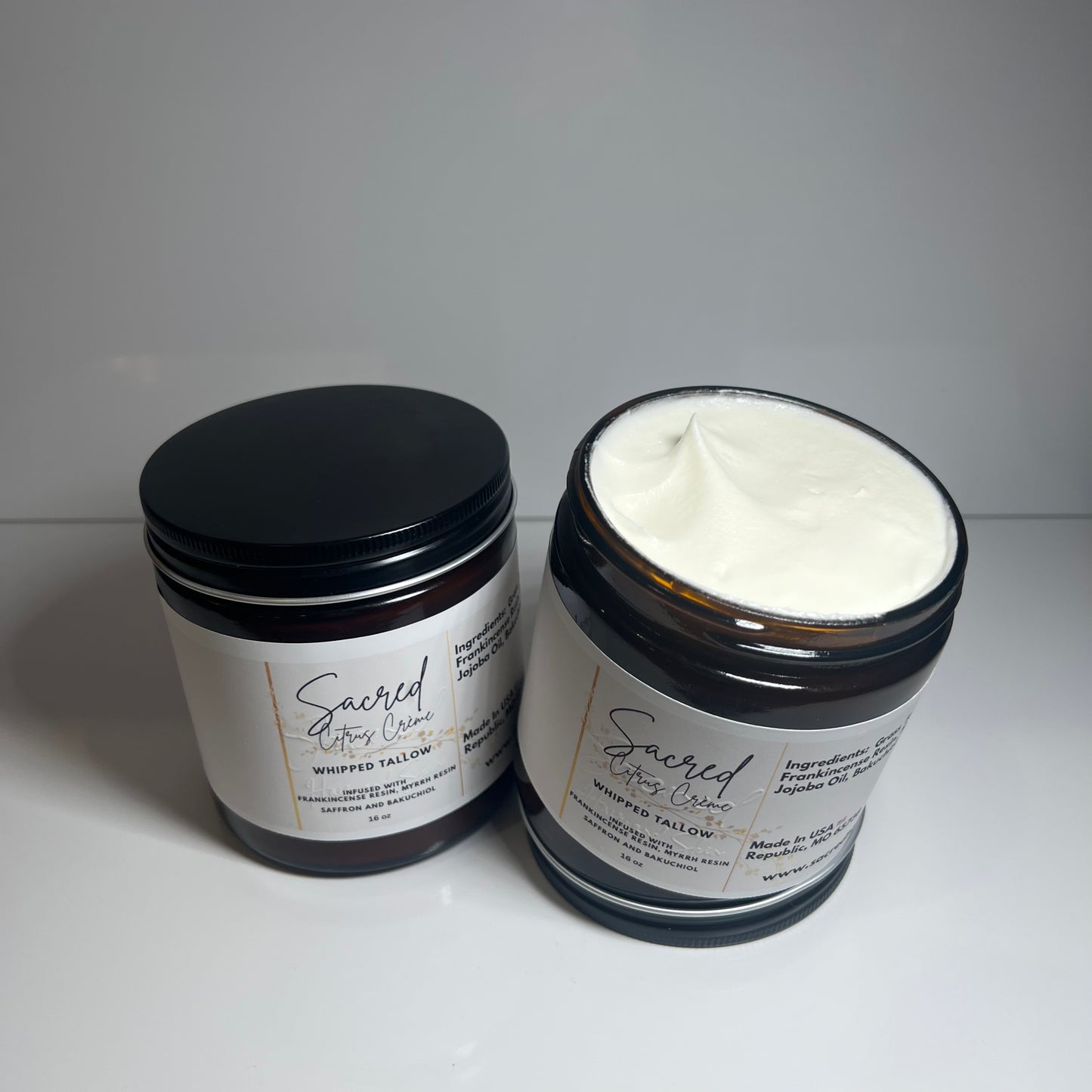 Sacred Whipped Tallow - Citrus Crème