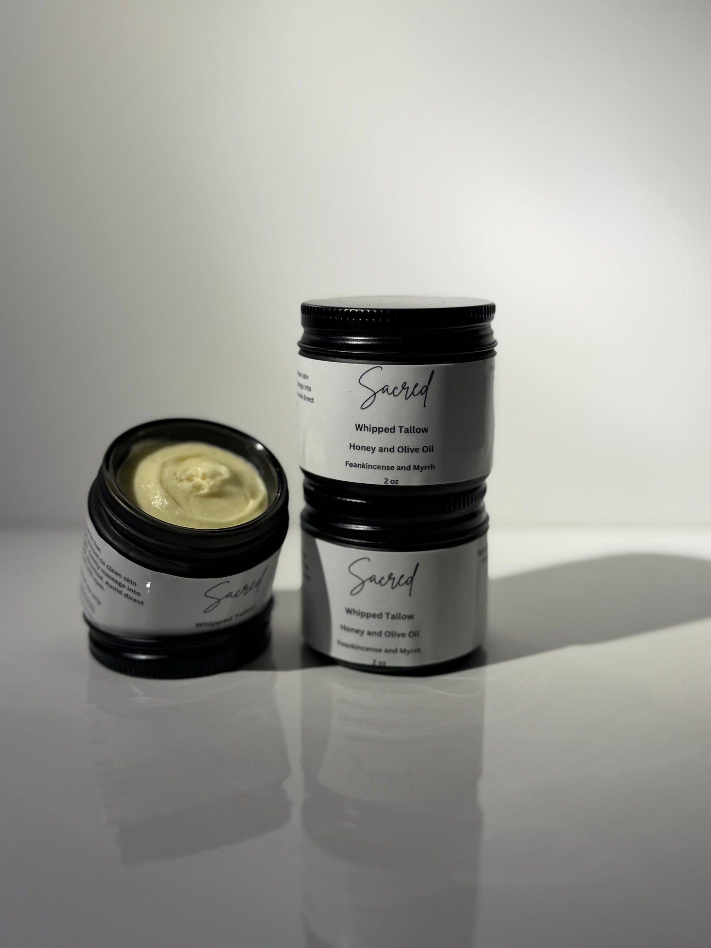 Honey and Olive Oil Tallow | 2 oz