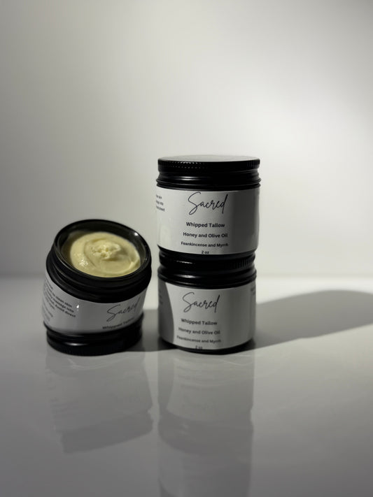 Honey and Olive Oil Tallow | 2 oz