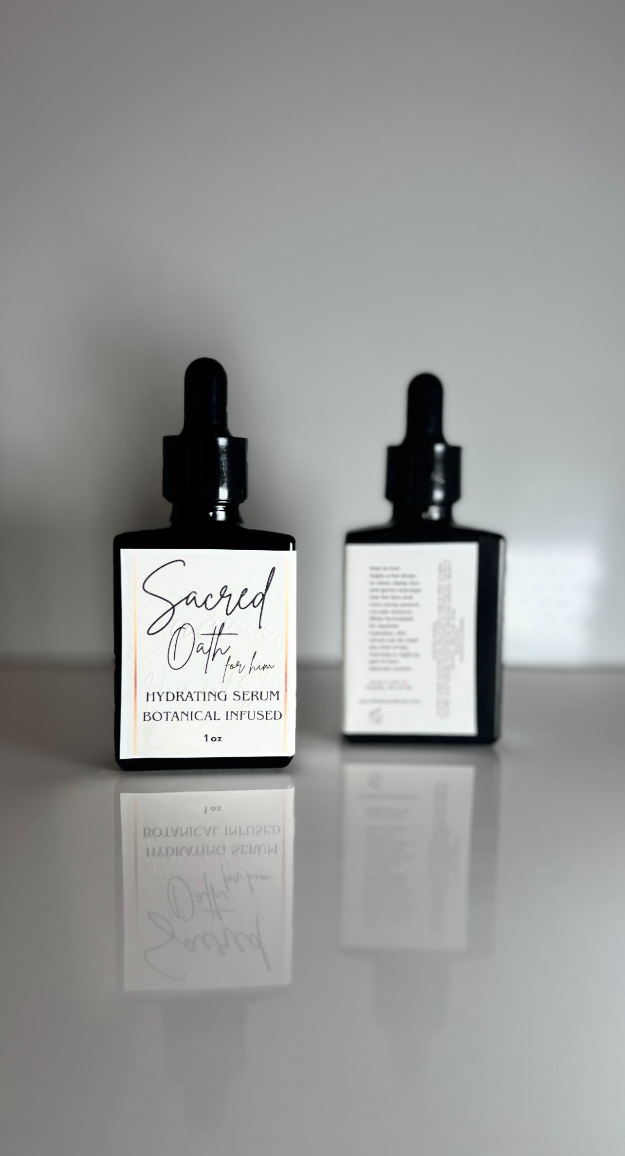 Sacred Oath for him Face Serum Hydration 1oz