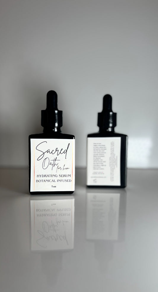 Sacred Oath for him Face Serum Hydration 1oz