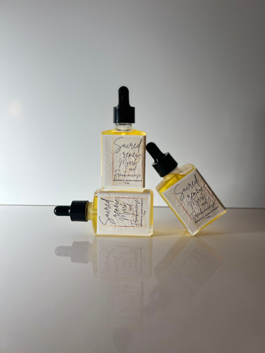 Sacred Renew Myrrh and Frankincense Resin Extract | 1oz