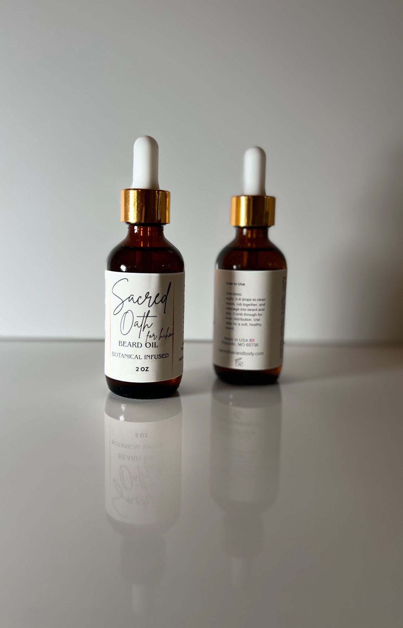 Sacred Oath for him Beard Serum 2-oz