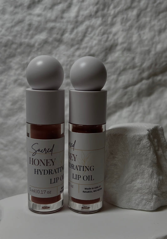 Sacred Honey Hydrating Lip Oil 5 ml | 0.17oz