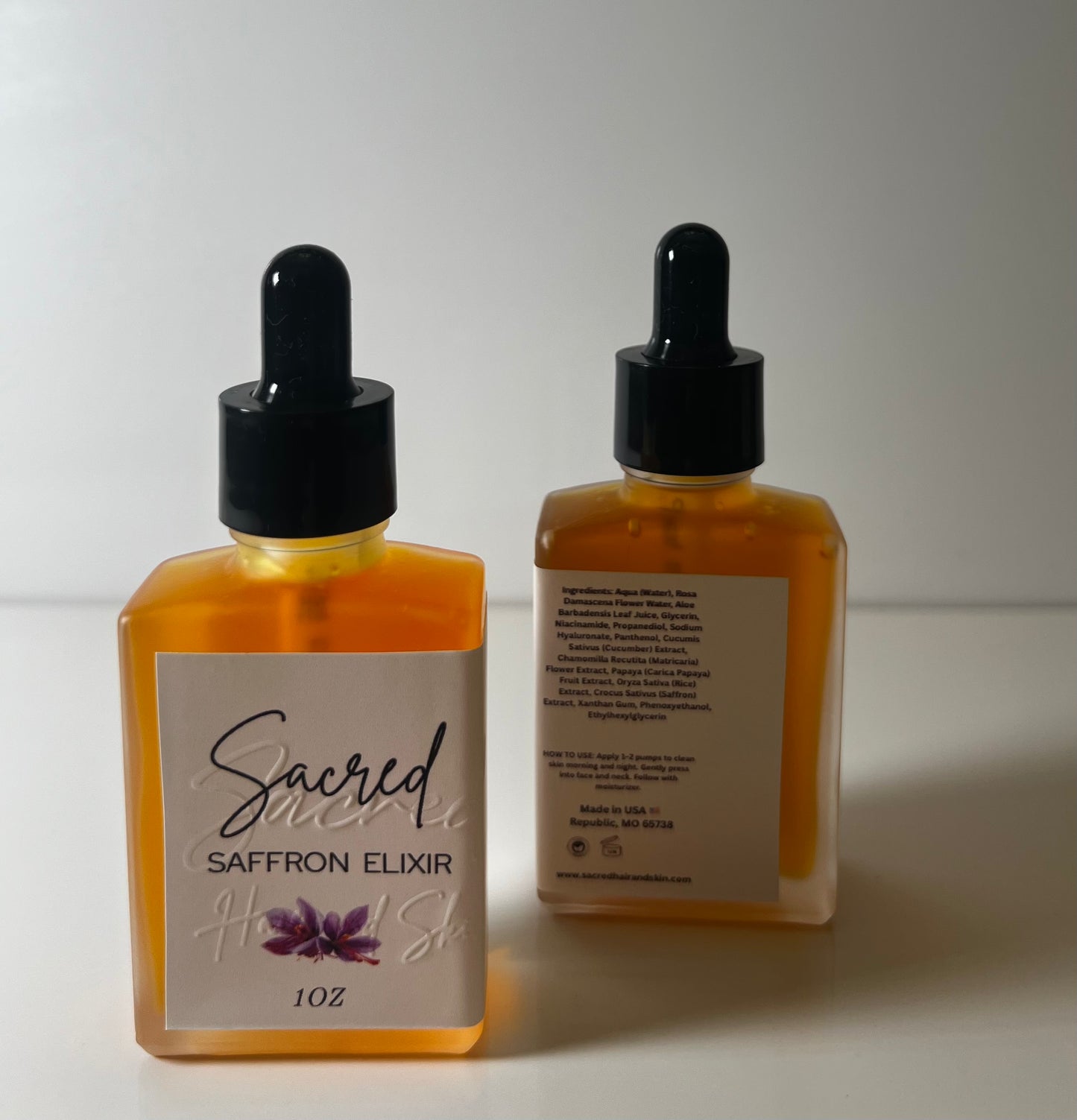 Sacred Saffron Elixir — 1 oz