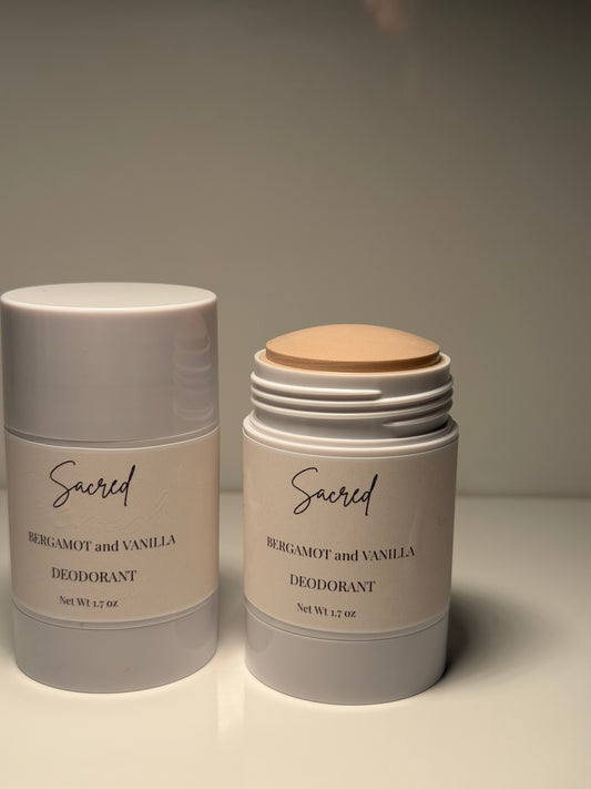 Sacred Deodorant | Natural Magnesium Deodorant (Baking Soda-Free, Aluminum-Free)